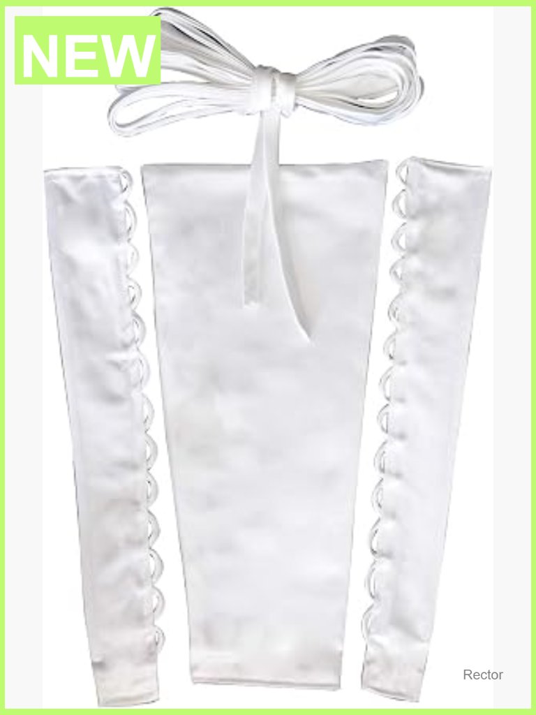 Women's Satin Corset Back Kit Wedding Dress Zipper Replacement Lace Up Bustier